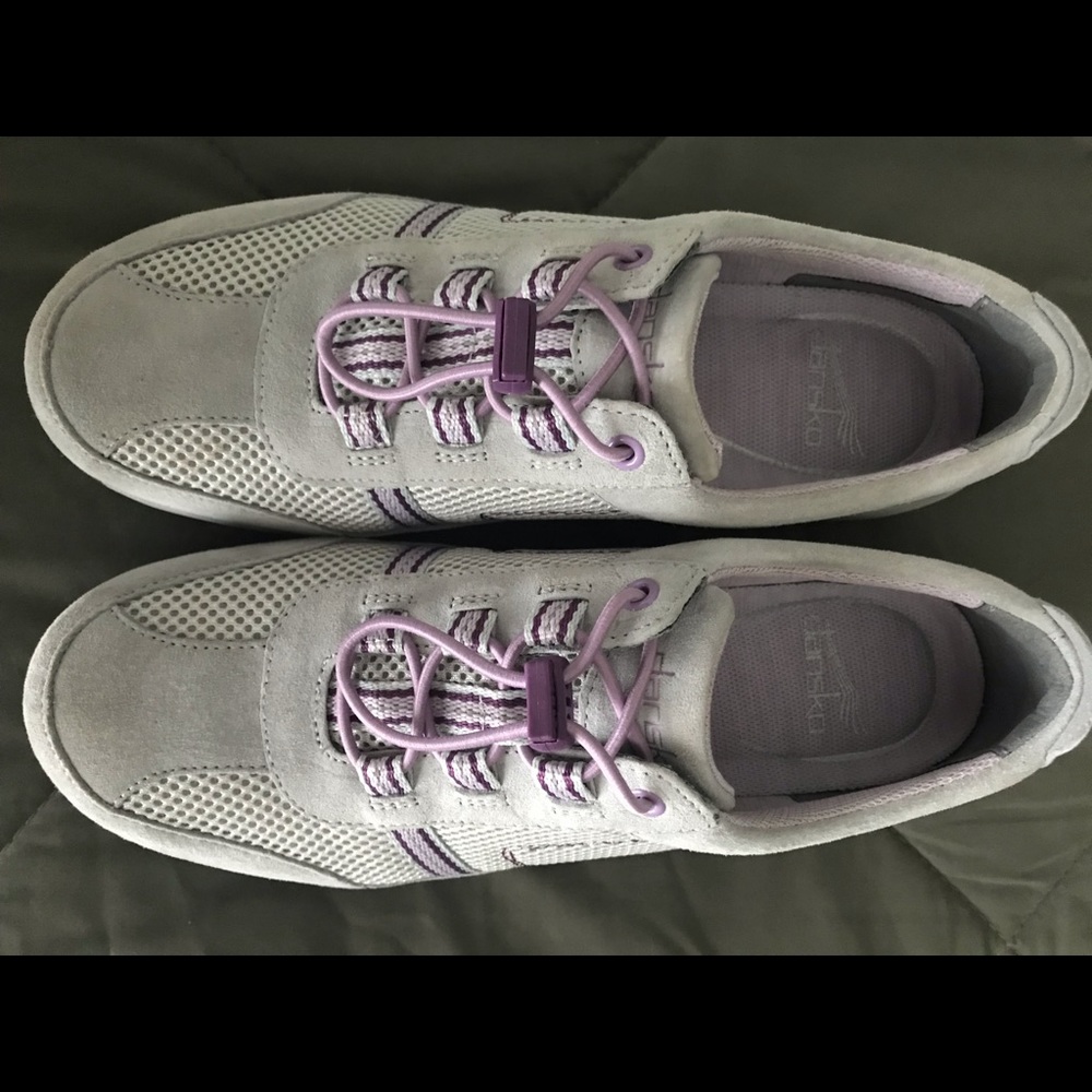 Dansko grey suede casual shoes
